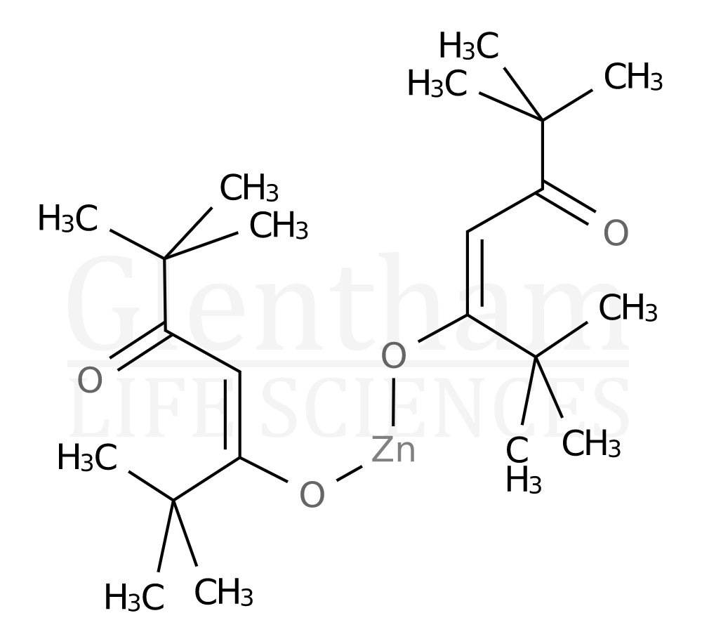 Structure for  Zinc-thd, 99.9%  (14363-14-5)