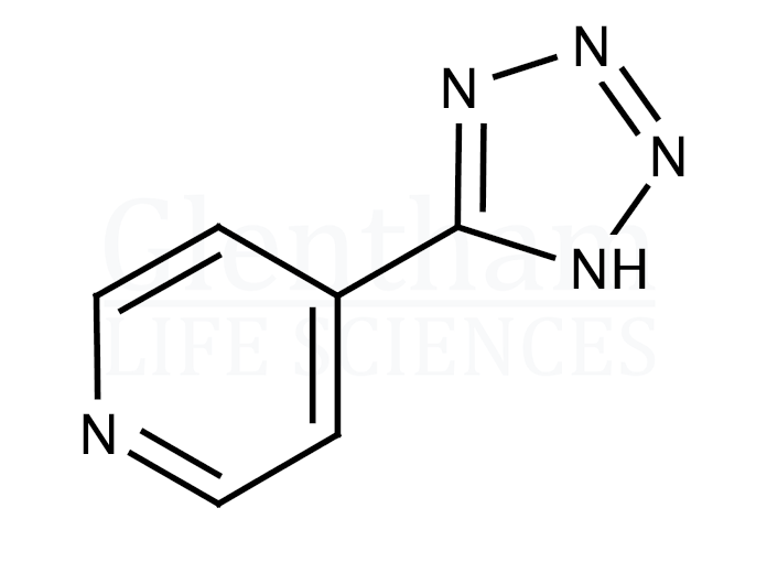 5-(4-Pyridyl)-1(H)-tetrazole Structure