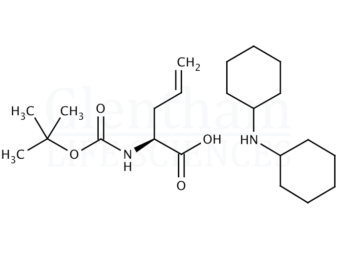 Structure for Boc-allyl-Gly-OH dicyclohexylammonium salt (143979-15-1)