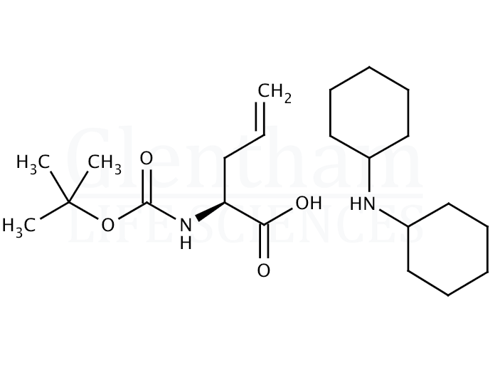 Structure for Boc-allyl-Gly-OH dicyclohexylammonium salt