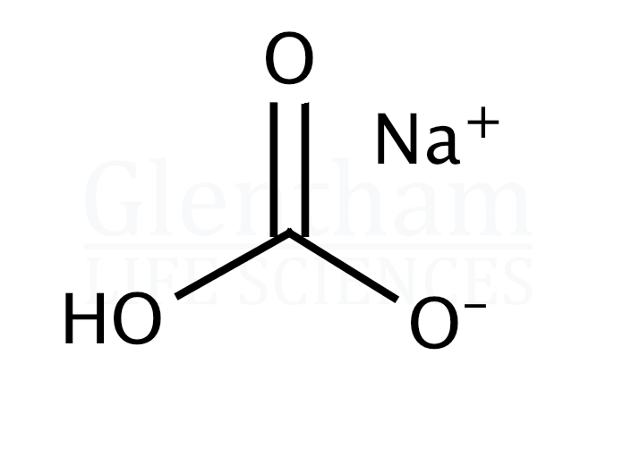 Sodium hydrogen carbonate Structure