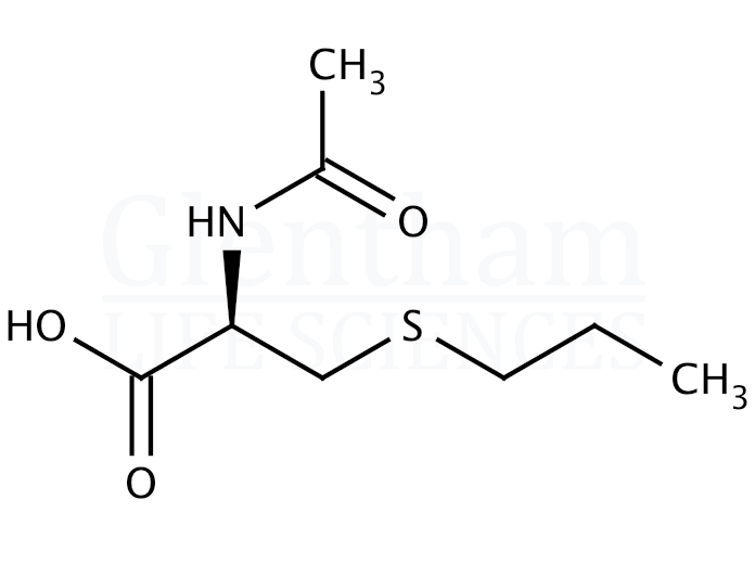 N-Acetyl-S-propyl-L-cysteine Structure