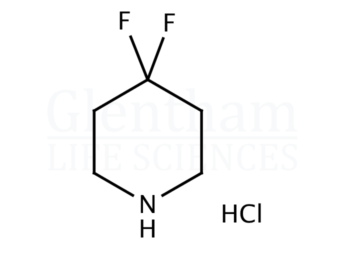 Structure for 4,4-Difluoropiperidine hydrochloride