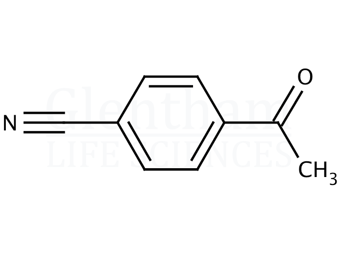 4-Acetylbenzonitrile Structure