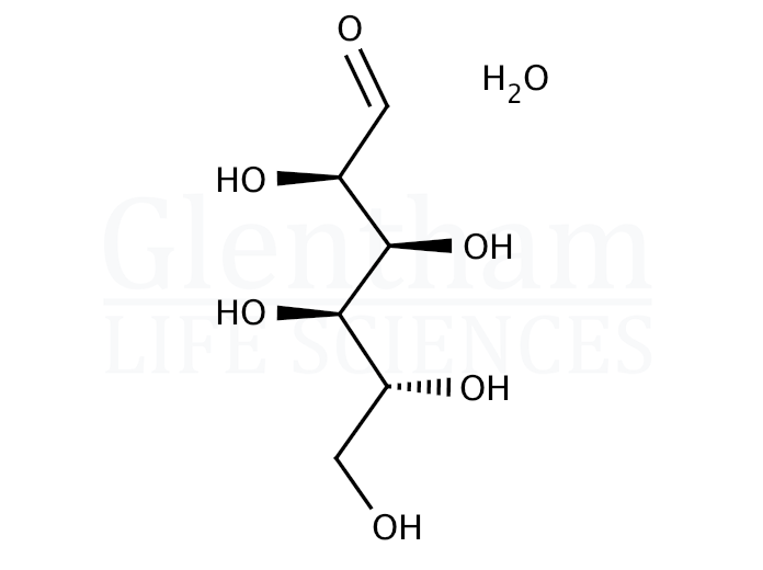 Structure for D-(+)-Glucose monohydrate, Ph. Eur., USP grade (14431-43-7)