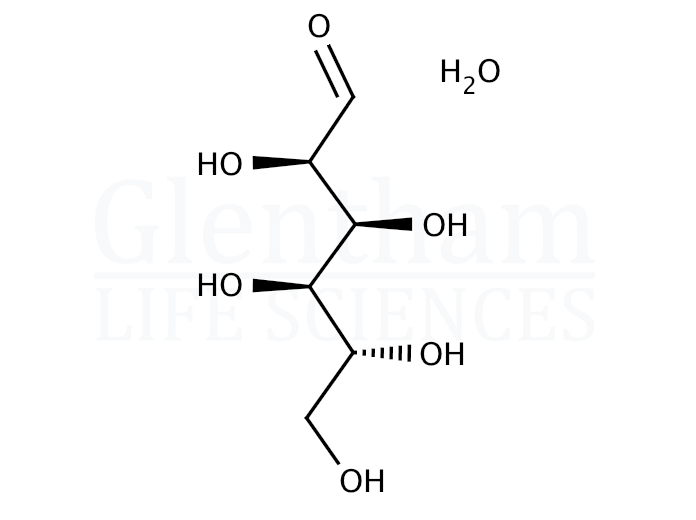 Structure for D-(+)-Glucose monohydrate (14431-43-7)