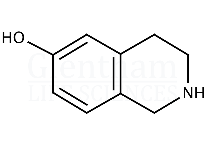 1,2,3,4-Tetrahydroisoquinolin-6-ol Structure