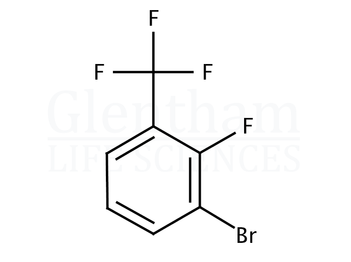 3-Bromo-2-fluorobenzotrifluoride Structure