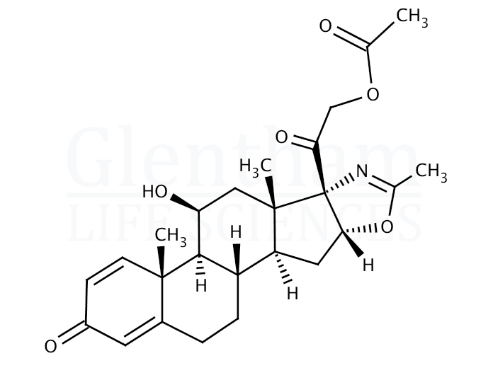 Deflazacort Structure