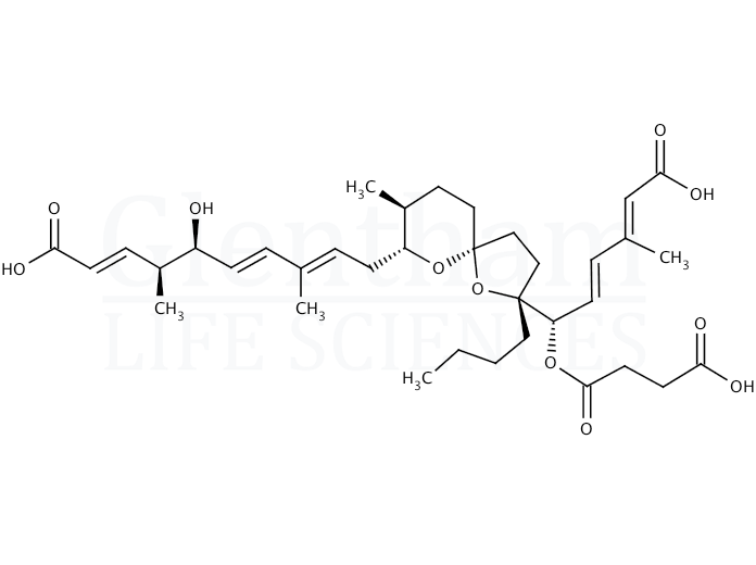 Structure for Reveromycin B (144860-68-4)