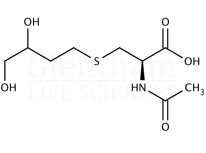 Structure for N-Acetyl-S-(3,4-dihydroxybutyl)-L-cysteine