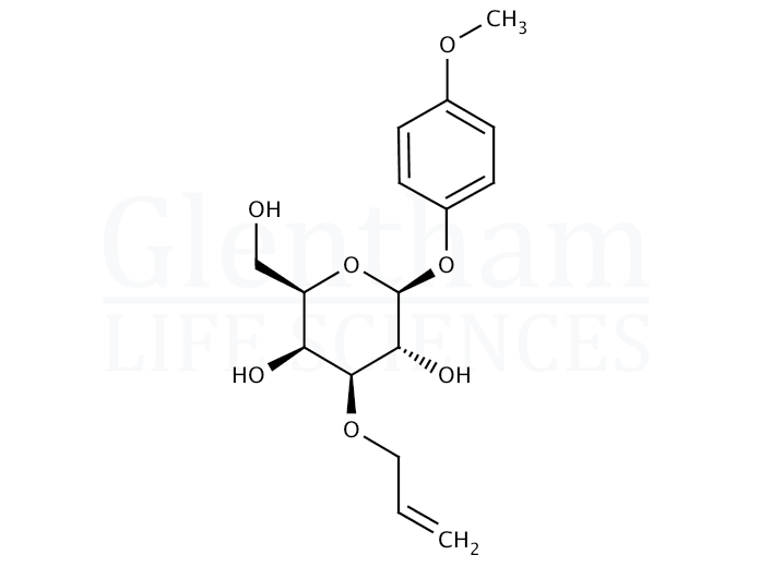 4-Methoxyphenyl 3-O-allyl-b-D-galactopyranoside Structure