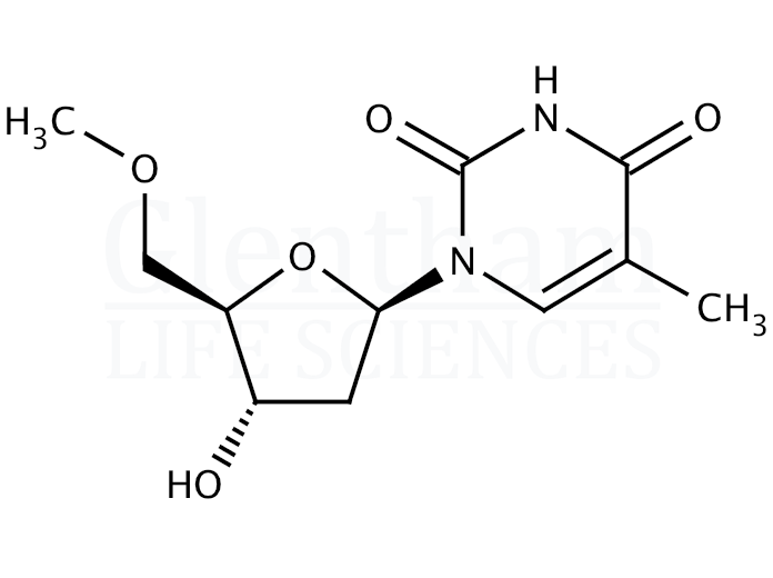5''-O-Methylthymidine Structure
