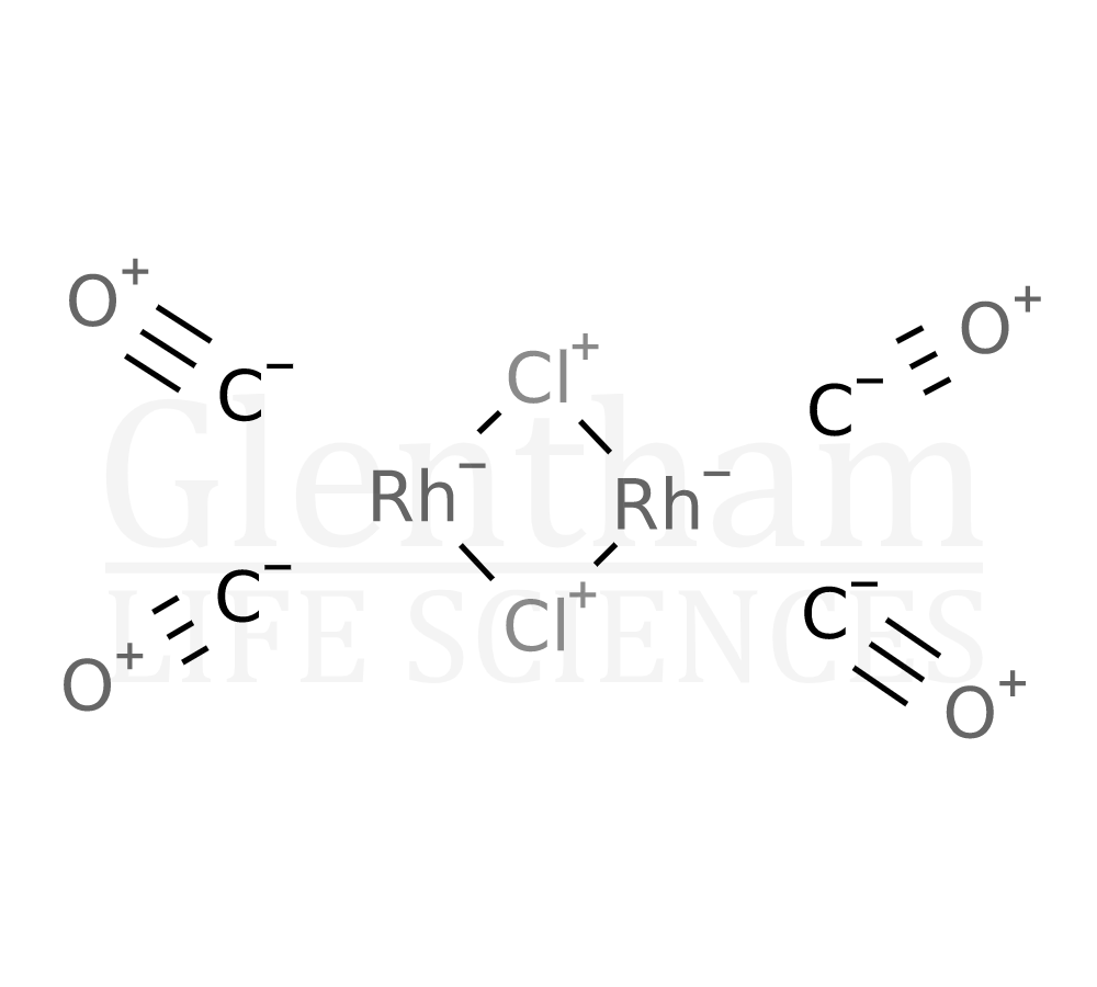 Tetracarbonyl dichlorodirhodium(I) Structure
