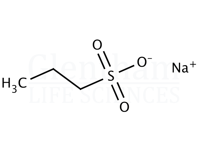 Structure for 1-Propanesulfonic acid sodium salt