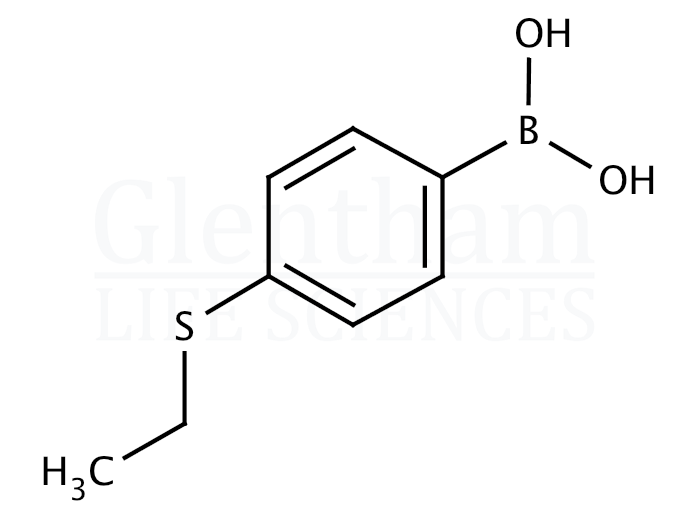 4-(Ethylthio)phenylboronic acid Structure
