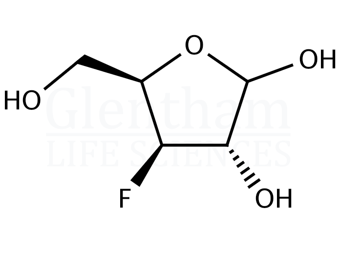 3-Deoxy-3-fluoro-D-xylofuranose Structure