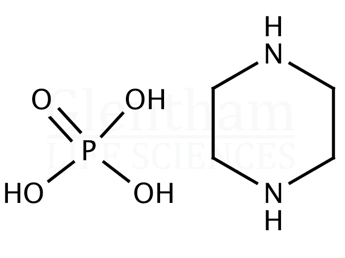 Structure for Piperazine phosphate