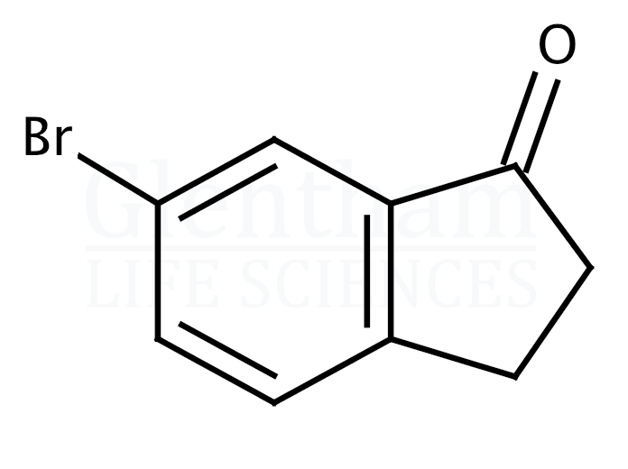 6-Bromo-1-indanone Structure