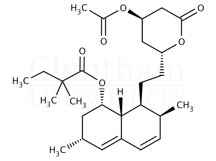 Strcuture for Acetylsimvastatin