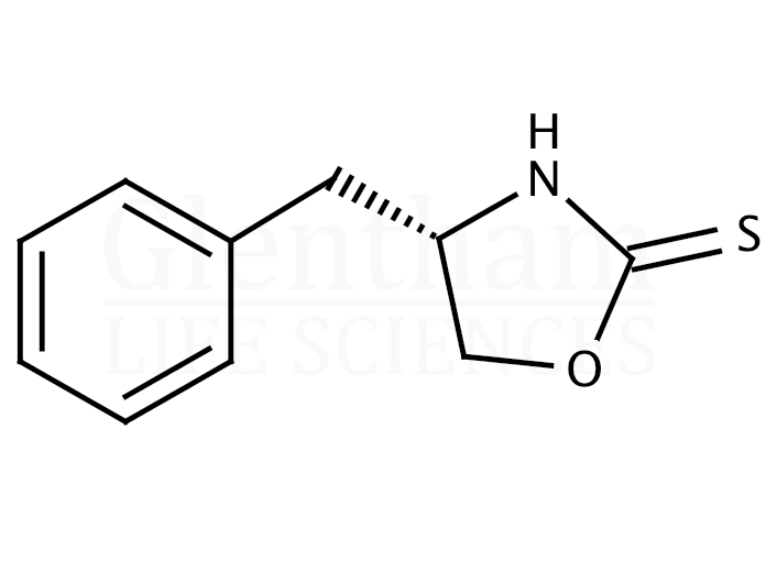 (S)-(-)-4-Benzyl-1,3-oxazolidine-2-thione Structure