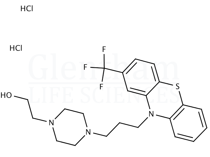 Fluphenazine hydrochloride Structure