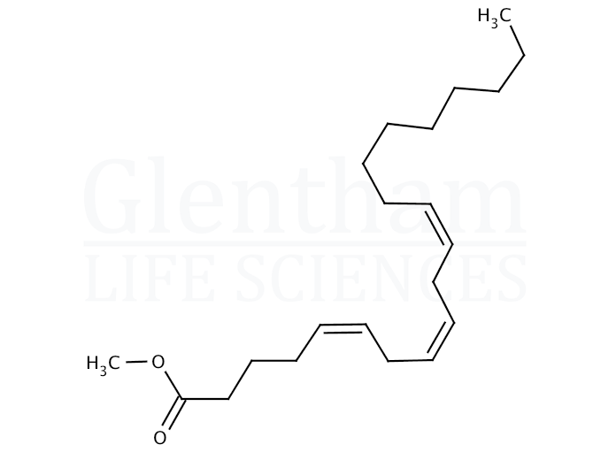 Structure for cis-5,8,11-Eicosatrienoic acid methyl ester