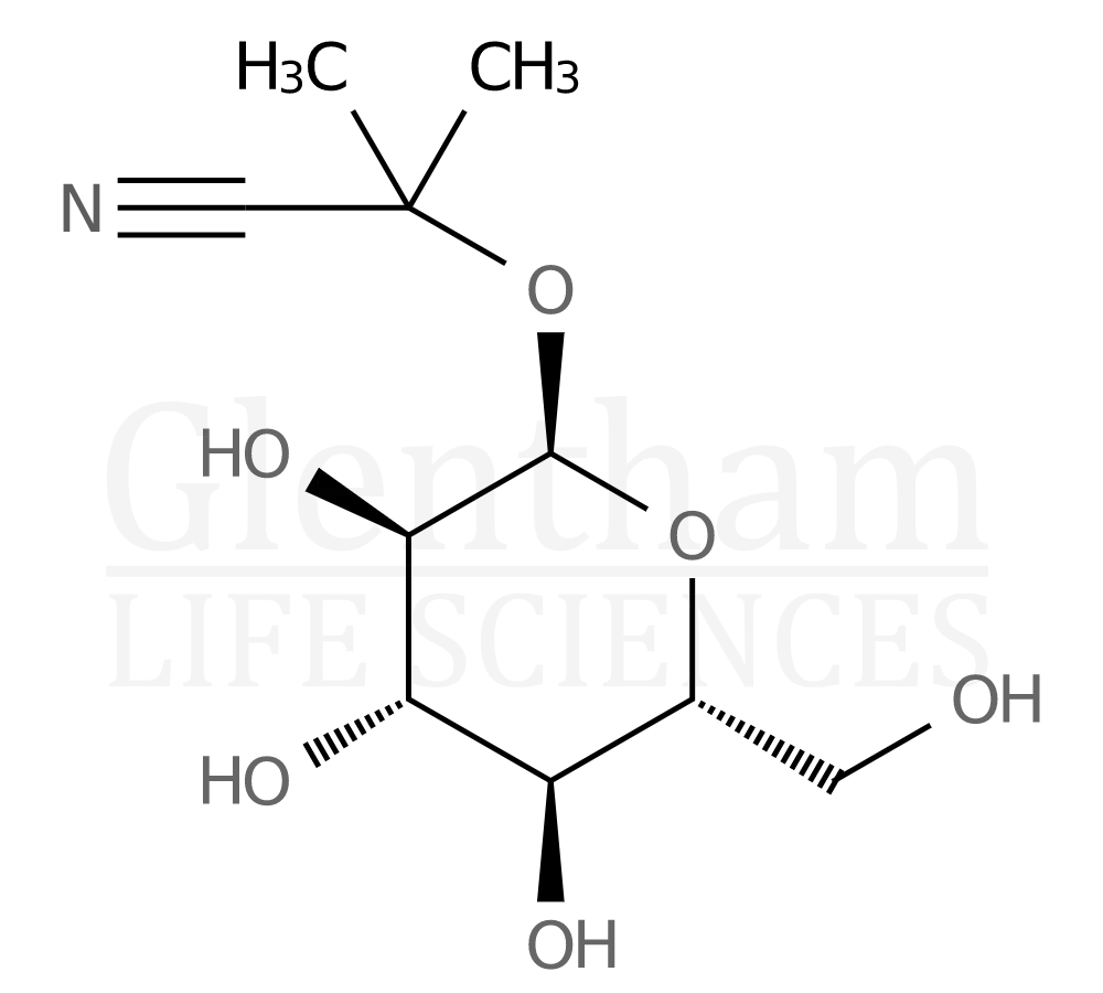 Structure for  Isolinamarin  (14605-42-6)