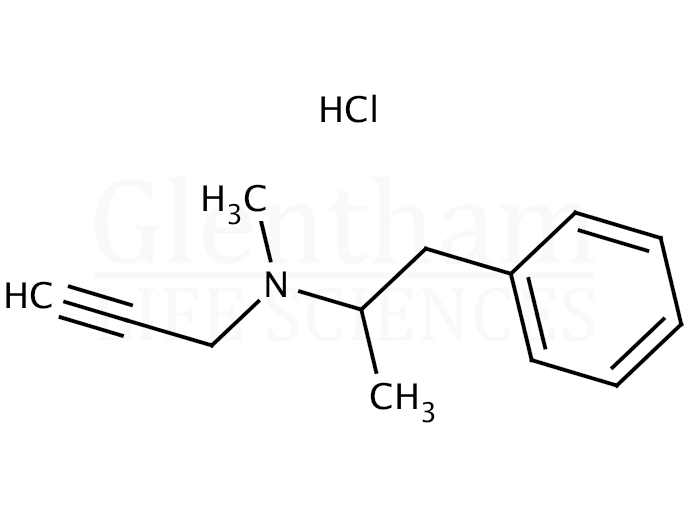 R-(-)-Deprenyl hydrochloride Structure