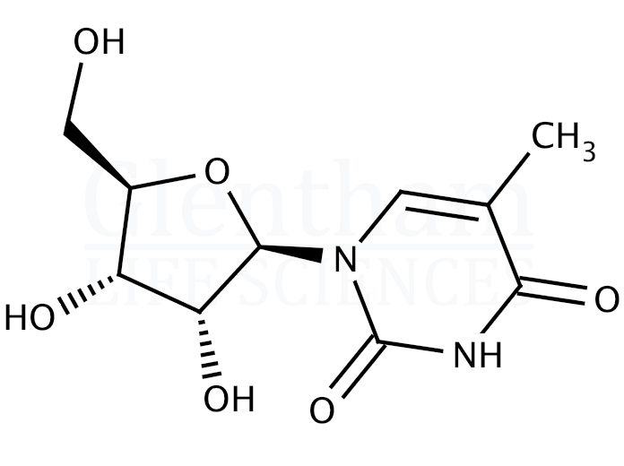 5-Methyluridine Structure