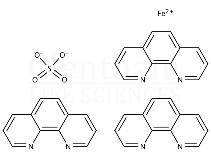 Structure for Ferroin indicator solution