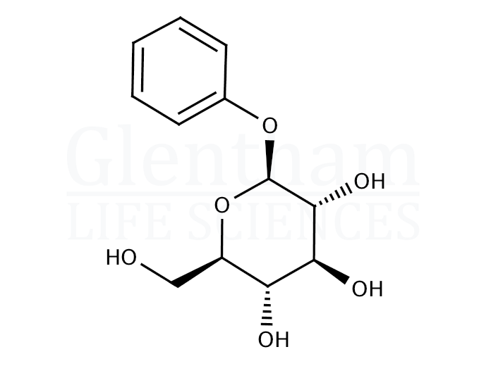 Phenyl b-D-glucopyranoside Structure