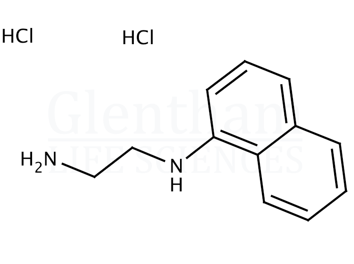 Strcuture for N-(1-Naphthyl)ethylenediamine dihydrochloride