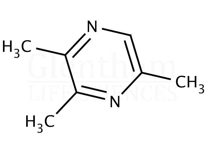 2,3,5-Trimethylpyrazine Structure