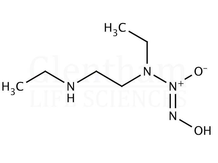 3-Ethyl-3-(ethylaminoethyl)-1-hydroxy-2-oxo-1-triazene Structure