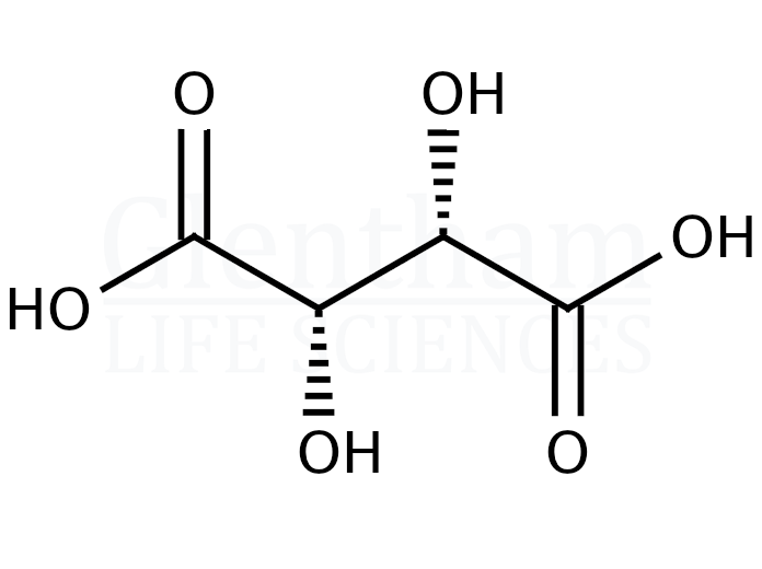 Structure for D-Tartaric acid