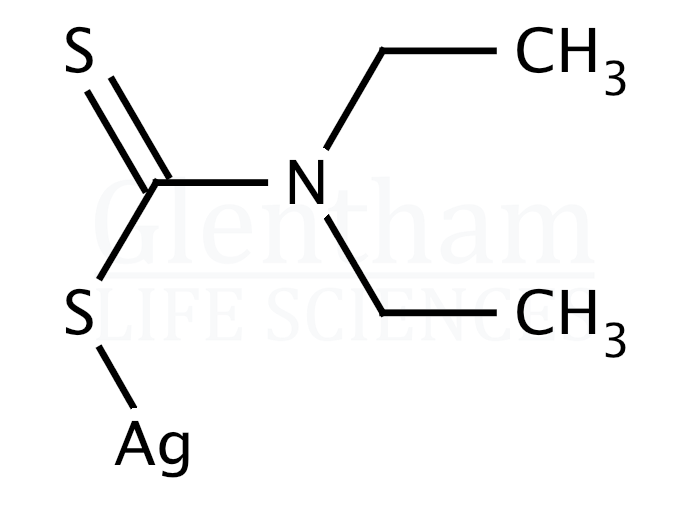 Structure for Silver (I) diethyldithiocarbamate