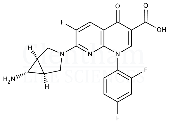 Structure for Trovafloxacin
