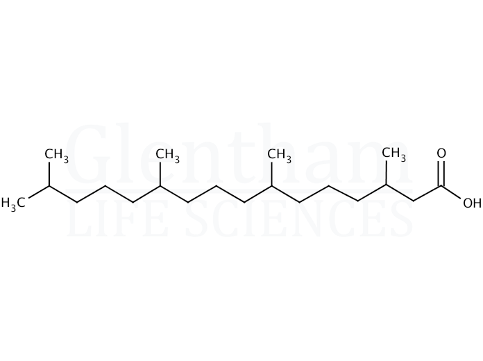 Phytanic acid Structure