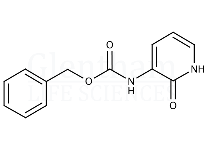 2-Oxo-1,2-dihydropyridine-3-carbamic acid benzyl ester Structure
