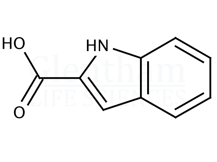 Indole-2-carboxylic acid Structure