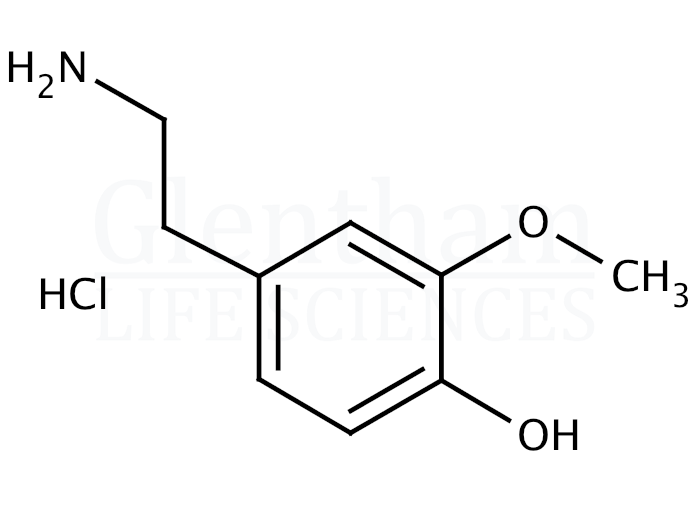 3-Methoxytyramine hydrochloride Structure
