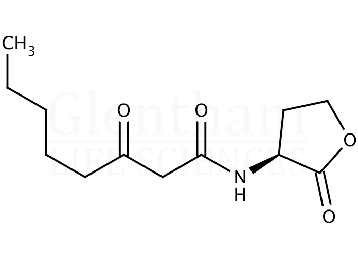 N-(3-Oxooctanoyl)-L-homoserine lactone Structure