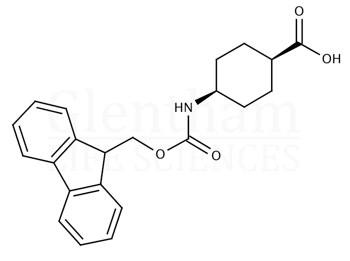 cis-4-(Fmoc-amino)cyclohexanecarboxylic acid  Structure