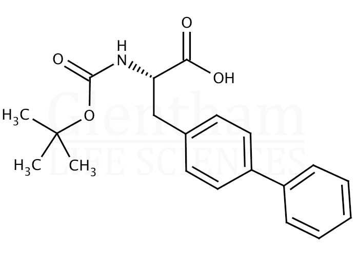 Structure for Boc-4-phenyl-Phe-OH