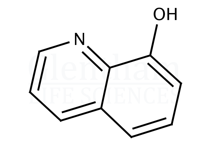 Structure for 8-Hydroxyquinoline (148-24-3)