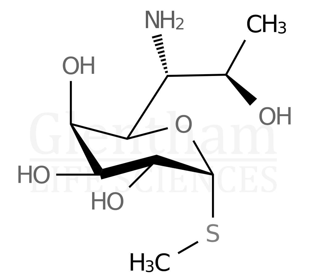 Strcuture for Methyl 1-thiolincosaminide