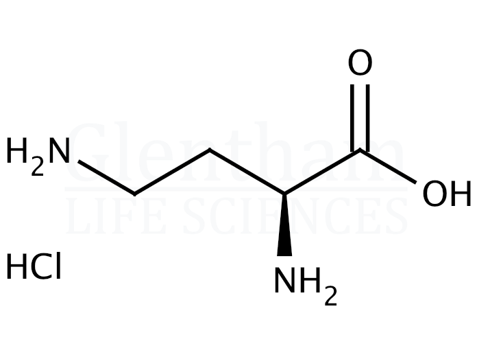 L-2,4-Diaminobutyric acid monohydrochloride Structure