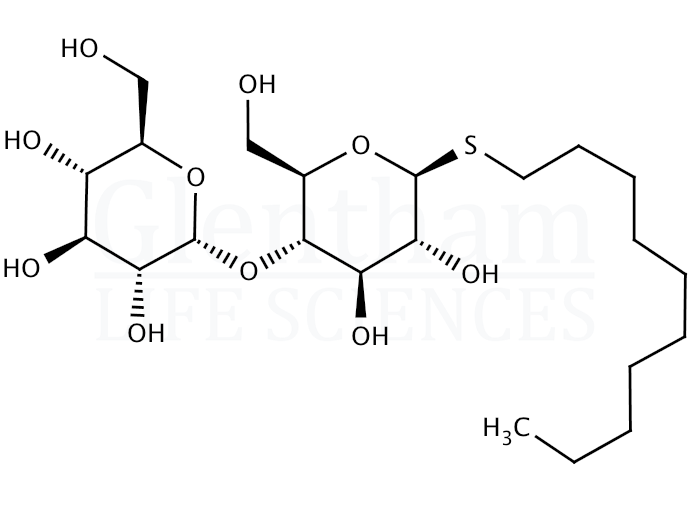 Structure for Decyl-β-D-1-thiomaltopyranoside