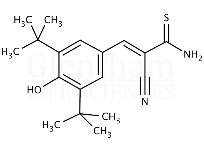 Structure for Tyrphostin AG 879  